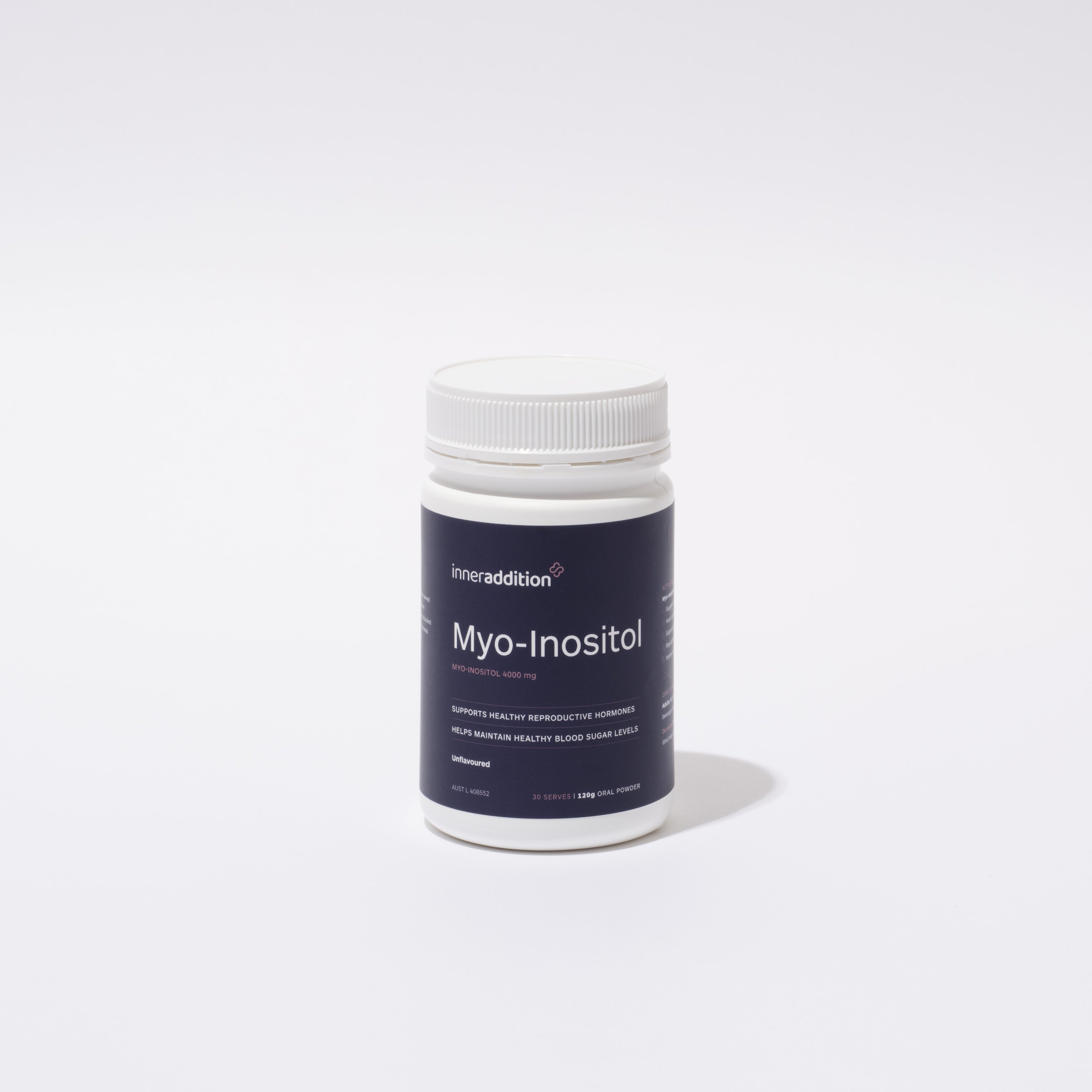 Myo-Inositol Powder 120g (30 Serves) – Inner Addition